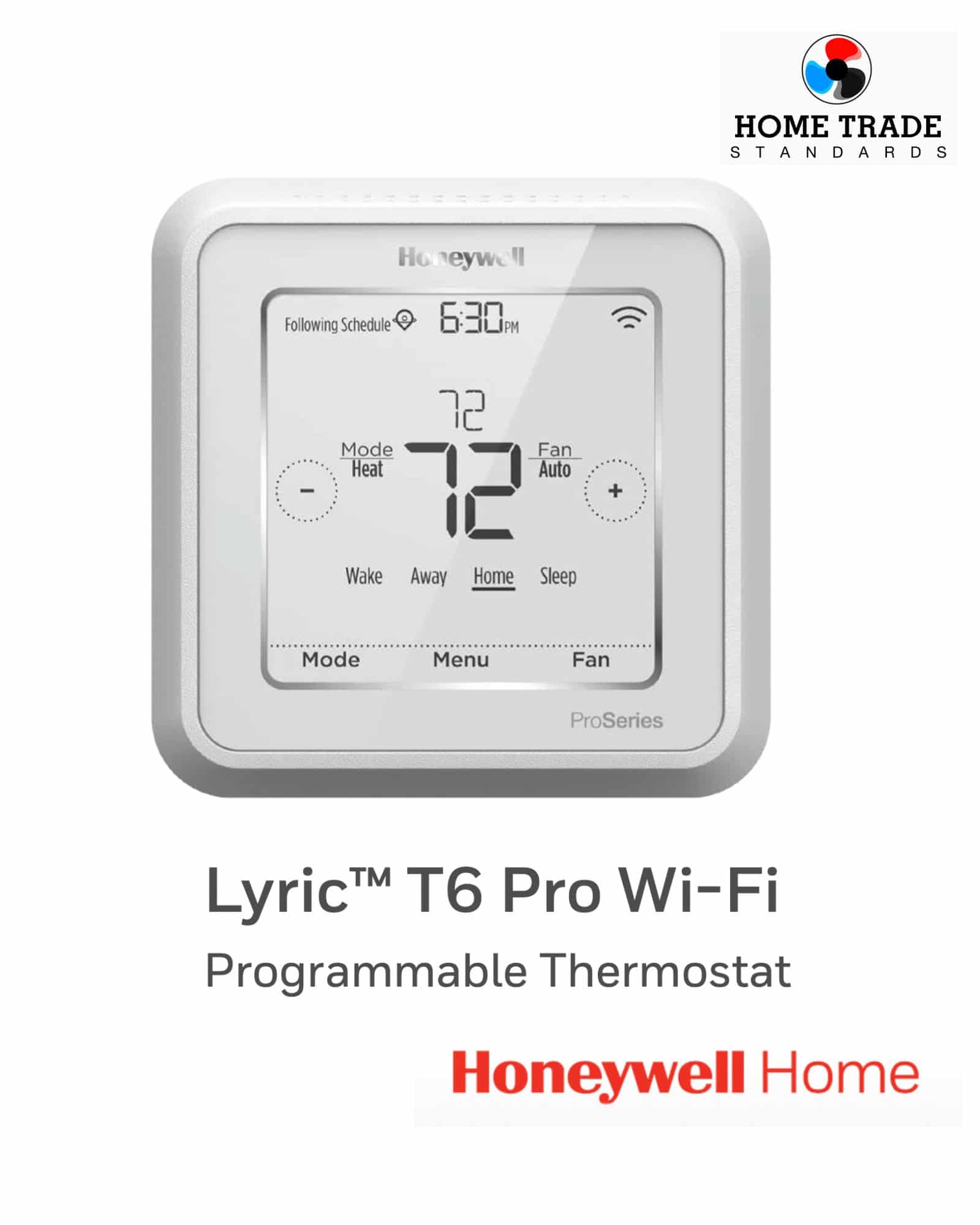 honeywell wifi thermostat png